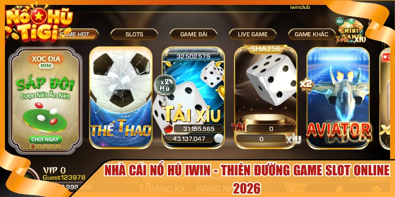 Nhà Cái Nổ Hũ Iwin