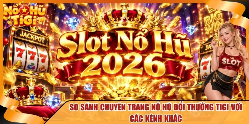 So sánh chuyên trang nổ hũ đổi thưởng TiGi với các kênh khác