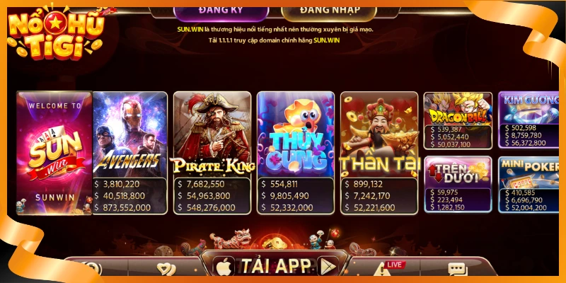 Nhà Cái Nổ Hũ Sunwin - Thiên Đường Cho Tín Đồ Đam Mê Slot 2 Vài nét chính về nhà cái nổ hũ sunwin
